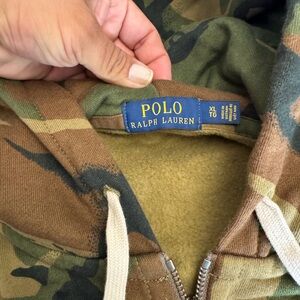 Polo Ralph Lauren Camouflage Zip Up Sweater And Pant Jump Suit